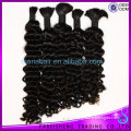 Deep wave Brazilian Virgin Braiding Hair Bulk Wholesale cheap hair bundles